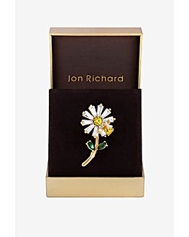 Jon Richard Daisy Brooch