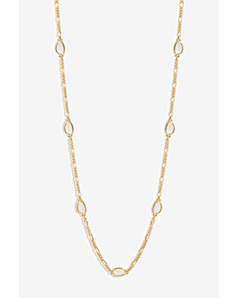 Jon Richard Chain Shell Station Necklace