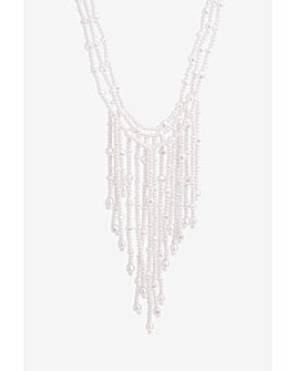 Mood Pearl Cascade Statement Necklace