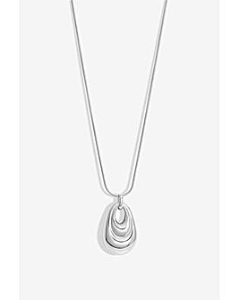 Simply Silver Peardrop Pendant