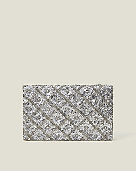 Accessorize Embellished Clutch Bag