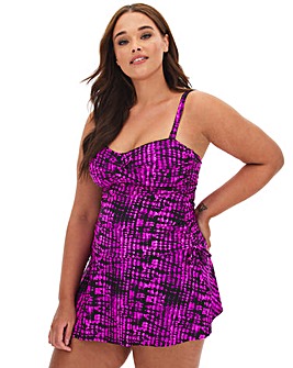 MAGISCULPT Bandeau Twist Tankini Top