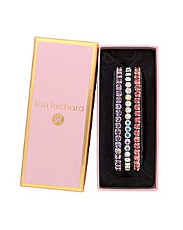 Bliss Diamante Multi Pack Bracelets - Gift Boxed