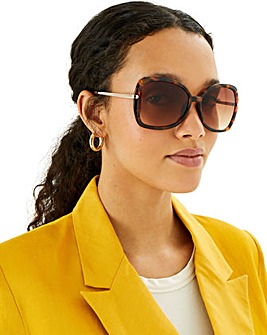 Accessorize Sophie Square Sunglasses