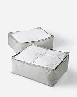 Set of 2 Under Bed Storage Bags