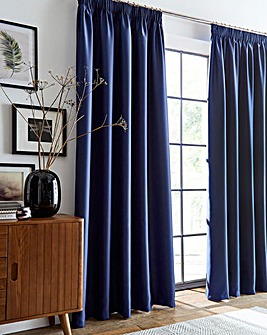 Twilight Woven Pencil Pleat Light Filtering Curtains