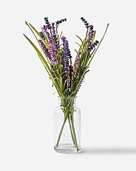 Lavender in Glass Vase