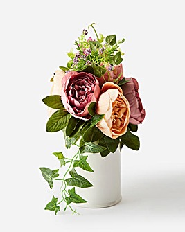 Flowers in Ceramic Vase