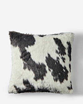 Faux Cow Hide Cushion