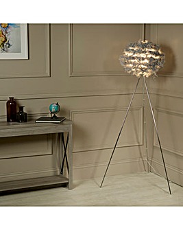 Feather Tripod Floor Lamp