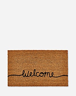 My Mat Coir Welcome Doormat