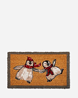 My Mat Dancing Penguins Doormat