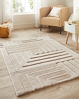 Maze 100% Wool Rug