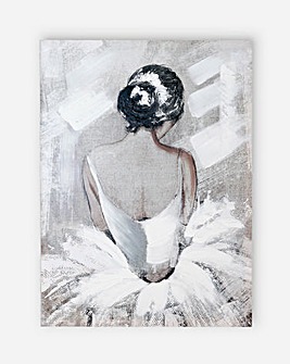 Ballerina Portrait Canvas