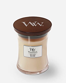Woodwick White Honey Medium Candle