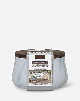 Yankee Candle Outdoor Collection Sparkling Linden Tree Blossoms Candle