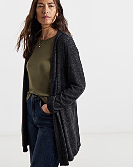 Soft Touch Ribbed Cardigan