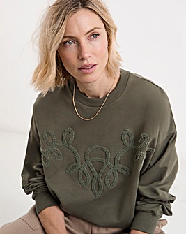 Placement Applique Sweatshirt
