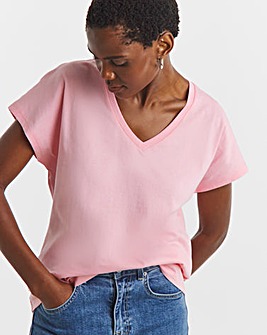 V-Neck Short Sleeve T-Shirt