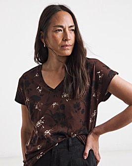 V-Neck Short Sleeve T-Shirt