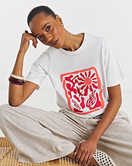 Applique Sun T-Shirt