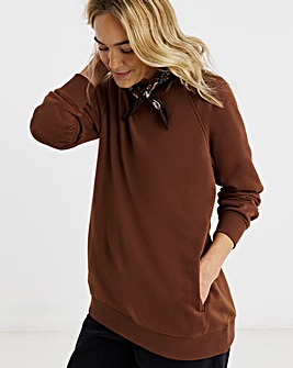 Side Zip Sweatshirt