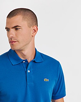 Lacoste Classic Bright Blue Short Sleeved Polo