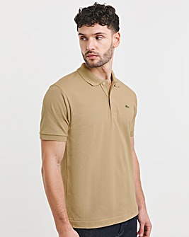 Lacoste Classic Beige Short Sleeved Polo