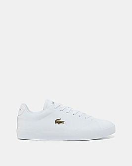 Lacoste Lerond Set Leather Trainer - White