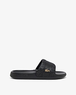 Lacoste Serve Hybrid Slide - Black