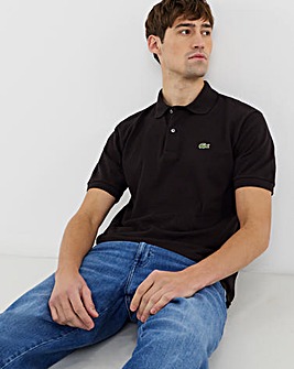 Lacoste Classic Short Sleeve Pique Polo - Brown
