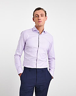 BOSS Long Sleeve Slim Fit Stripe Shirt