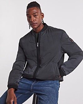 BOSS Dark Grey Bomber Jacket