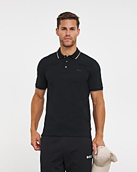 BOSS Black Regular Fit Tipped Polo