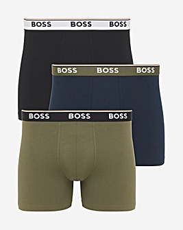 BOSS 3 Pack Black Bold Boxer Brief