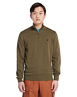 Timberland River 1/4 Zip Knitted Jumper