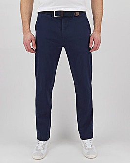 New and Improved Belted Chino 31" with Softer Stretch Fabric