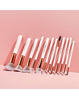 Spectrum Marbleous 12 Piece Makeup Brush Set