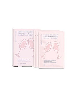 Patchology Serve Chilled Rose Sheet Mask - 4 Pack