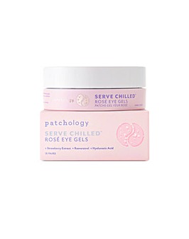 Patchology Serve Chilled Rose Eye Gels - 15 Pair Jar