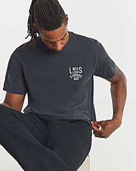 Levi's Short Sleeve Relaxed Fit Logo T-Shirt - Black