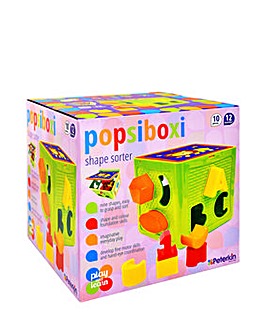 Play & Learn Popsibox Shape Sorter