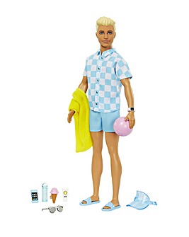 Barbie Movie Beach Ken Doll