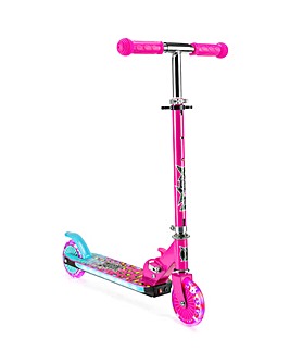 XOOTZ Wild Rider LED Scooter - Pink Leopard