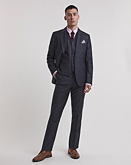William Hunt Check Suit Trouser