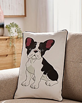 Dog Print Cushion