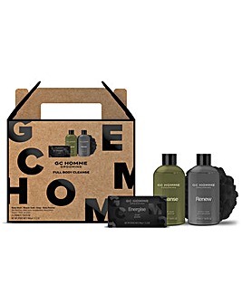 The Luxury Bathing Company GC Homme Mens Full Body Cleanse Set