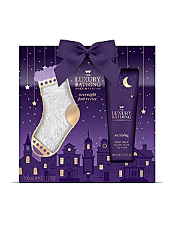 The Luxury Bathing Company Lavender Overnight Foot Revive Set