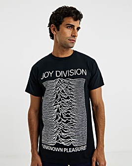 Joy Division Graphic Band T-Shirt - Black