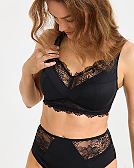 Pretty Secrets New Ella Full Cup Non Wired Bra (B-G) Black